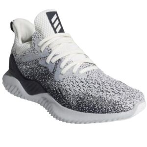 ADIDAS ALPHA BOUNCE MENS CK CORE BOUNCE WHITE LEGEND INK RUNNING SHOE SIZE 9